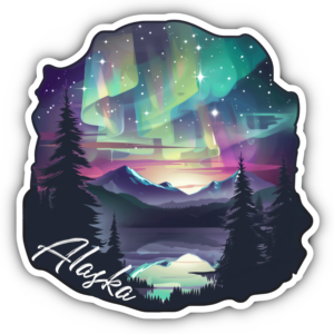 Aurora Borealis Sticker
