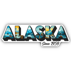 Alaska Since 1959 Sticker