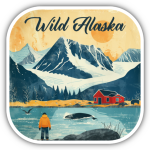 Wild Alaska Sticker