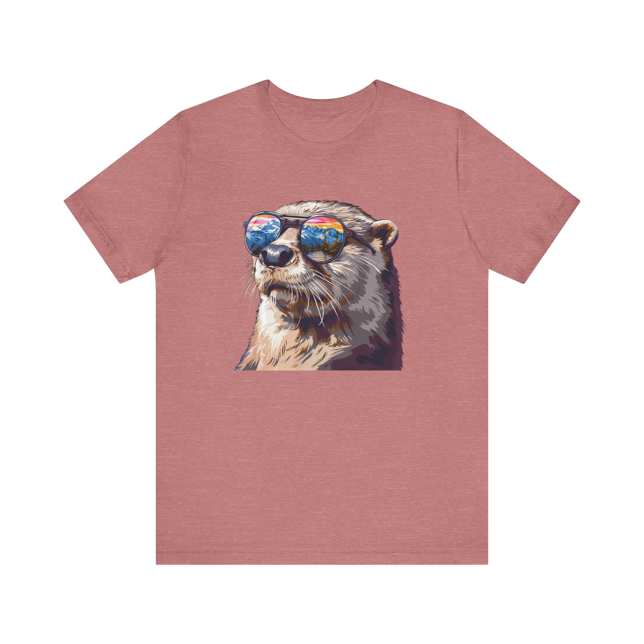 Otter in Sunglasses Tee - Image 3